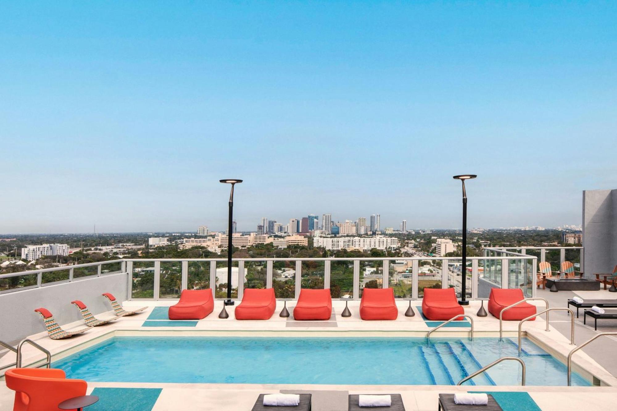 Aloft Fort Lauderdale Airport & Cruise Port Eksteriør billede