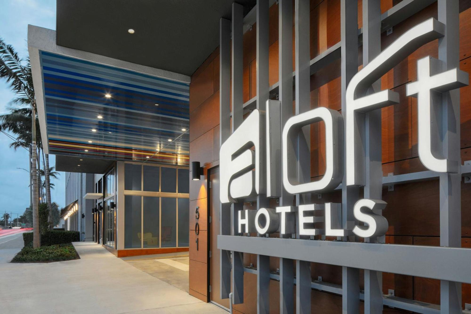 Aloft Fort Lauderdale Airport & Cruise Port Eksteriør billede