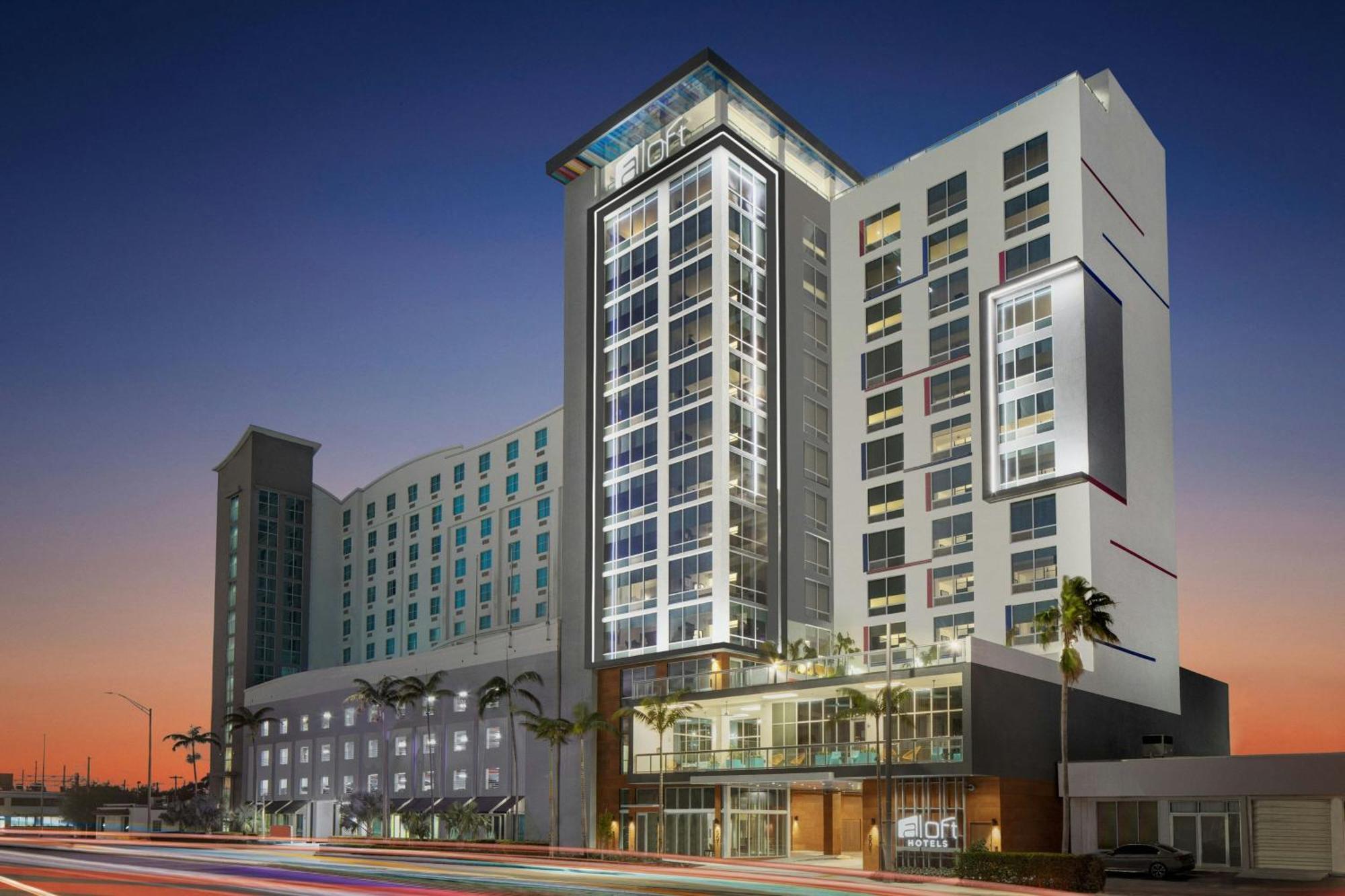 Aloft Fort Lauderdale Airport & Cruise Port Eksteriør billede