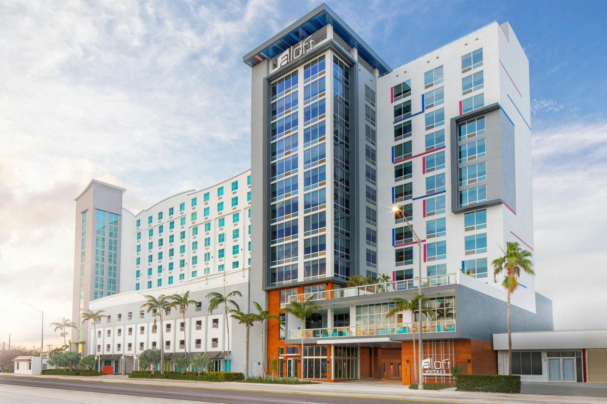 Aloft Fort Lauderdale Airport & Cruise Port Eksteriør billede
